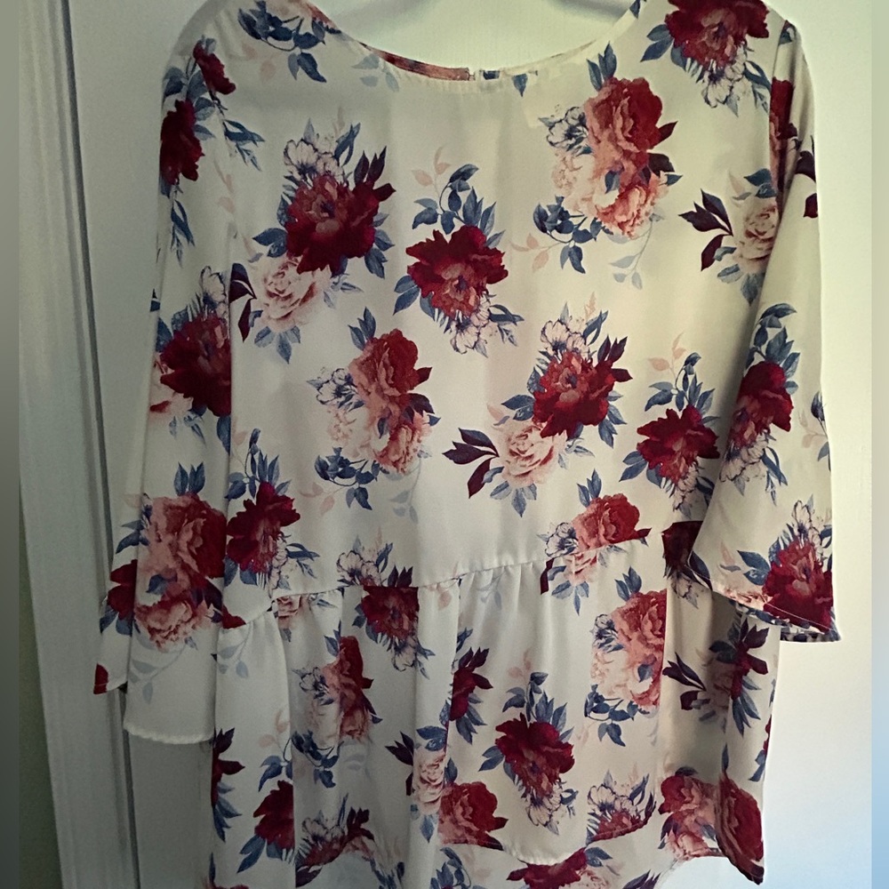 Floral ladies blouse